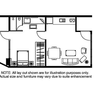 One-Bedroom King Suite